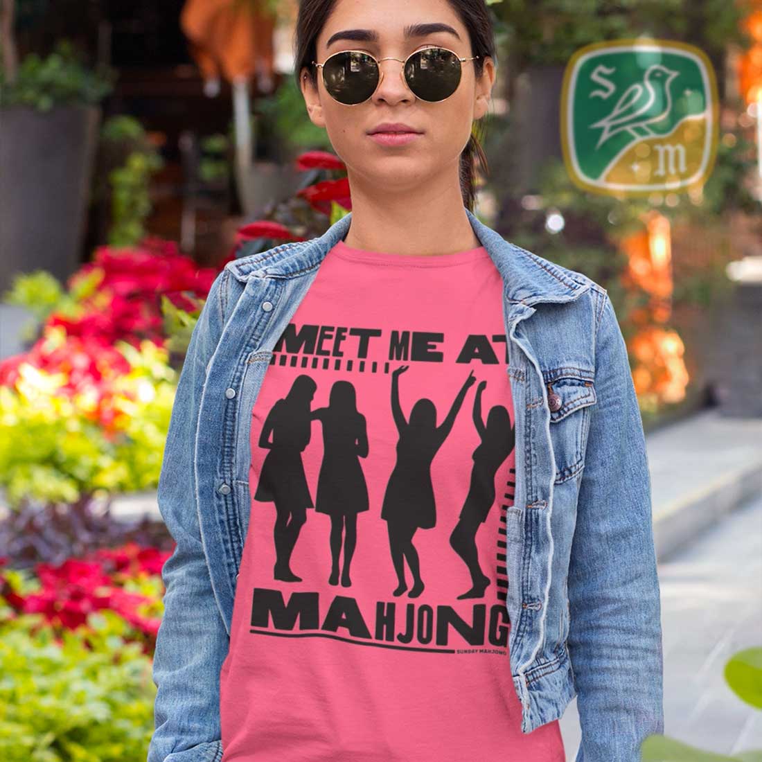 Meet Me At Mahjong Premium Soft Tee