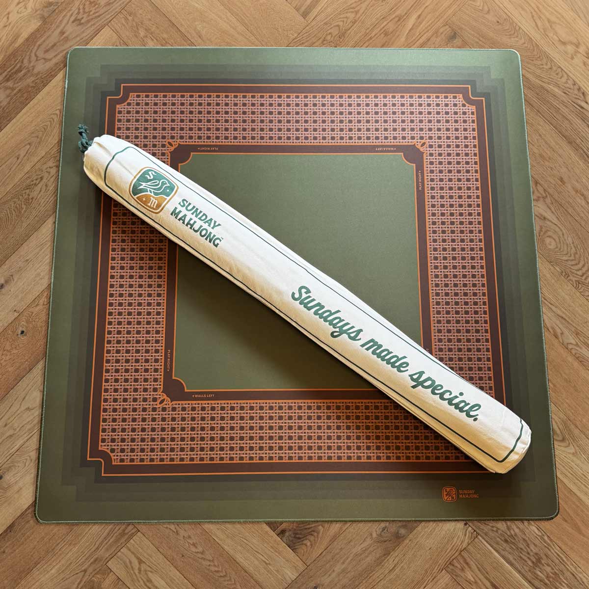 Rattan Soft-Touch Premium Mahjong Mat