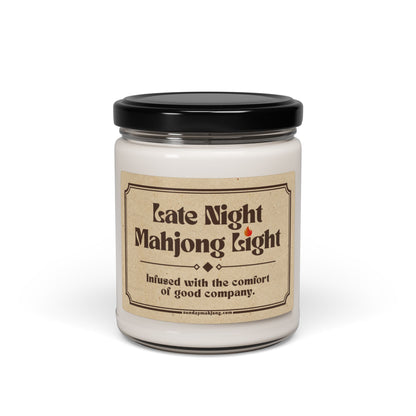 Late Night Mahjong Light Candle