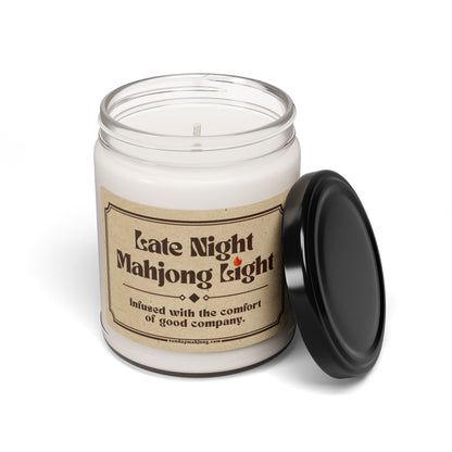 Late Night Mahjong Light Candle