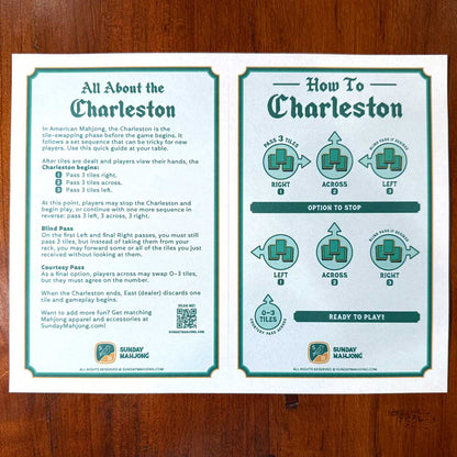 How to Charleston - Cheat Sheet