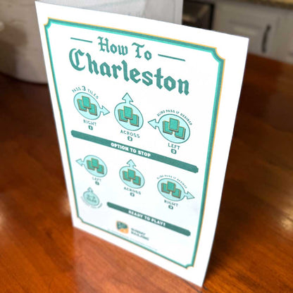 How to Charleston - Cheat Sheet