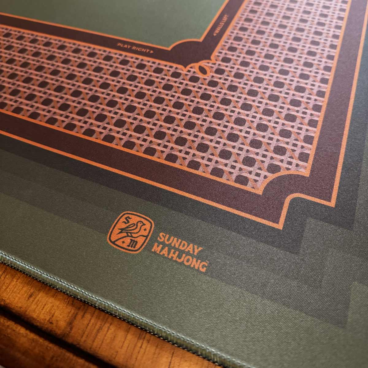 Rattan Soft-Touch Premium Mahjong Mat