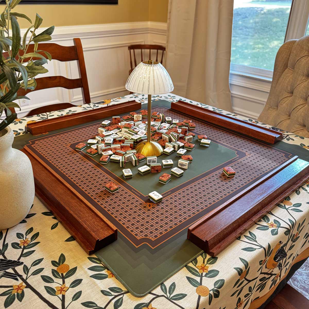 Rattan Soft-Touch Premium Mahjong Mat