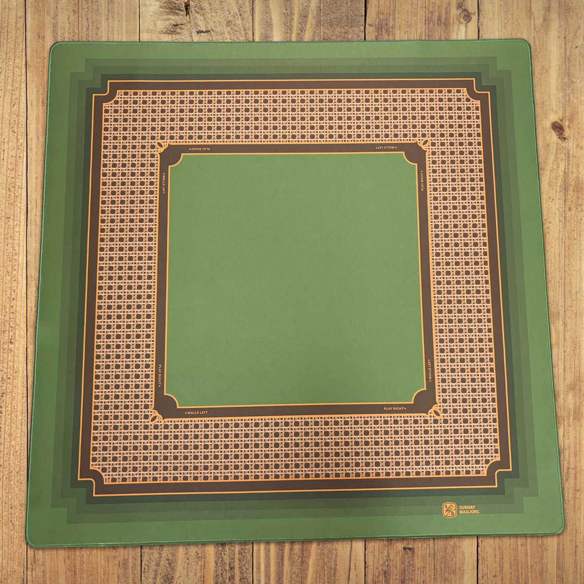 Rattan Soft-Touch Mahjong Mat