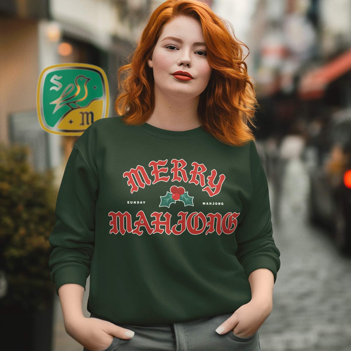 Merry Mahjong Classic Sweatshirt