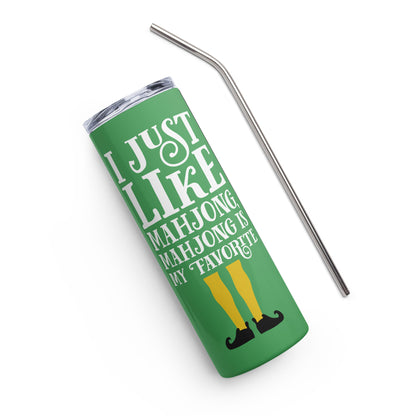 Mahjong Elf Tumbler